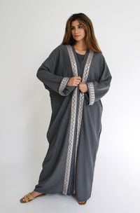 Grey Blended Crepe   - Image 3