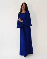 Crepe with Crystal Sleeve Dress - Image 1