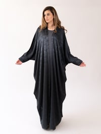 Silk Crepe Navy-Grey - Image 4