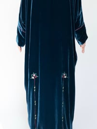 Petrol Velvet Embroidered - Image 5