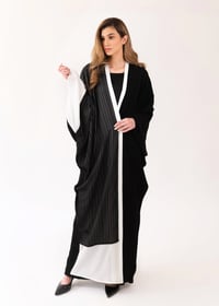 كريب فاخر أسود وابيض - صورة 2