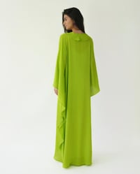 Ruffled Silk Dress - Image 8