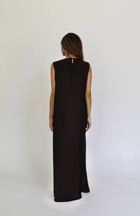 Brown Basic Dress - Image 4