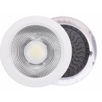وحدة اضاءة سقفية LED COB LIGHT شفاف خارج الديكور القياس 20 سم القوة 30 واط كفالة سنة - صورة 1