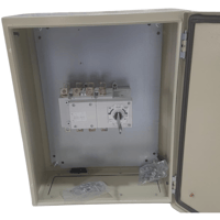 قاطع تحويل (4 أقطاب) 200 امبير مع صندوق – إسباني بدون كفالة - صورة 2