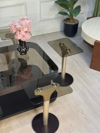طقم طاولات ابيات 7قطع 3 الوان - صورة 2