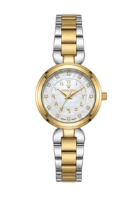 ساعة كافاليرا فضي بالذهبي ميناء ابيض CL1026SG-W - Image 1