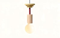 إنارة معلّقة بتصميم هندسي - Image 1