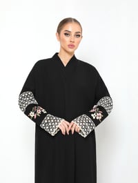 عباية بيتونيا أسود  - صورة 1