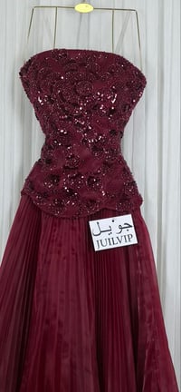 فستان سهره كلفه مع اورجينزاء  - صورة 4