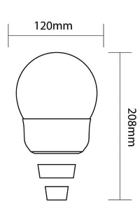 Megaman YTT120Z1 - E270 High Bay LED Luminaire - Ultra-Bright Illumination, Flicker-Free Performance, Energy-Saving Solution - Light Up Your Facility Efficiently! - Image 3
