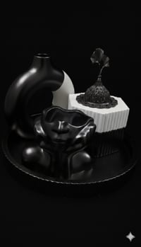  طقم ديكور خرساني متكامل - تصميم مودرن بألوان تناسب بيتك - صورة 5