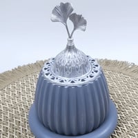 مبخرة ملكية مودرن مع غطاء مزخرف - صورة 1