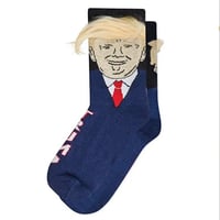 Blue Trump Socks - Image 1