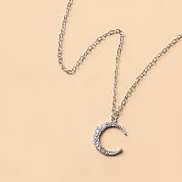Moon silver Necklace - Image 1