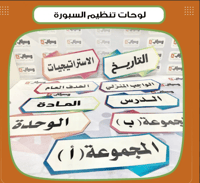 لوحات تنظيم السبورة - صورة 1