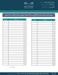 خطة متابعة السلوك الوظيفي للعاملين - صورة 2