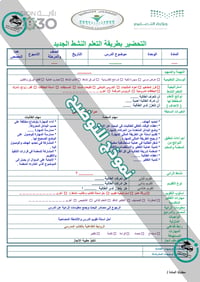 تحضير تربية بدنية ثالث متوسط الفصل الأول كتبي - صورة 8