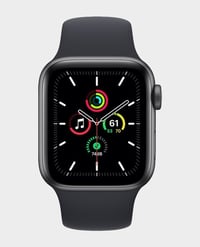 Apple Watch SE New MKQ13 GPS 40mm Space Grey Aluminum Case with Midnight Sport Band No.928E-40 - Image 1