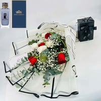 بوكيه ورد ناعم ملون رقم 2446 / دولتشي اند غابانا 100 مل-60 - صورة 1