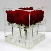 Red roses box 9 pcs - Image 1
