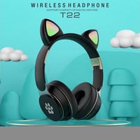 سماعة رأس لاسلكية Cat Ear T22 رقم.691E - صورة 1