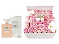 بوكس ورود مع عطر عطر شانيل كوكو مادموزيل لاو بريفيه أو بور لا نويت 100 مل-330 - صورة 1