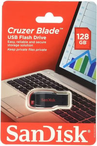Sandisk Cruzer Blade Usb Flash Drive 128 Gb No.1264E - Image 3