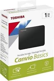 توشيبا-كانفيو-1 تيرا بايت- خارجي- USB 3.0- محمول- هارد درايف -3 رقم.892E - صورة 1