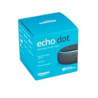 مكبرصوت  ذكي من  Amazon Echo Dot (الجيل الثالث)   Alexa Charcoal رقم.497E - صورة 1