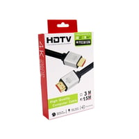 كابل كمبيوتر 1.5M  HDTV لمعدات صوت البلازما LCD عالية الجودة رقم.704E - صورة 1