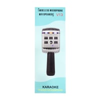 WIRELESS MICROPHONE HIFI SPEAKER-V13-KARAOKE No.781E - Image 1