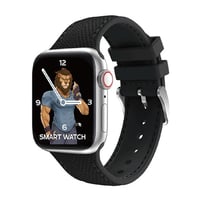 Green lion Elite Silicone Watch Bnad Black Color 42-44-45mm No.536E - Image 1