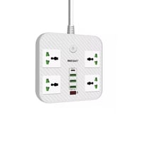 Power socket 1pd + 3usb 4 power socket 3000w No.410E - Image 1