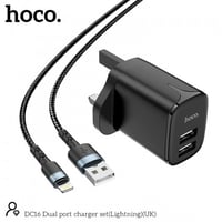 شاحن Lightning ثنائي المنافذ DC16 من هوكو رقم.1140E - صورة 3