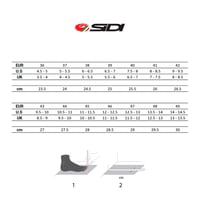 Sidi Alba 2 shoes white / black - Image 3