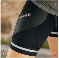 Santic Summer Men Cycling Shorts Breathable PRO 4D - Image 4
