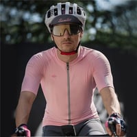 Santic Azuni Pink Men Cycling Jersey Short Sleeve - Image 2