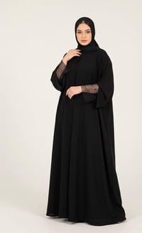 عبايه بكم شبك شيك وأنيق - صورة 2