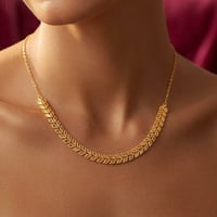 عقد ذهب فاخر - لامي - صورة 2