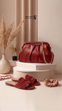 كولشن فاخر سليبر و شنطة  - Image 7