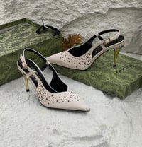 حذاء كعب ماركة قوتشي - Image 3