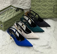 حذاء كعب ماركة قوتشي - Image 6