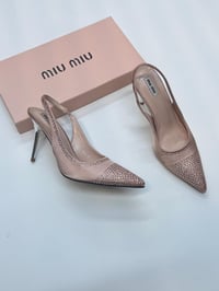 حذاء نسائي كعب عالي ماركة ميو ميو -m01 - صورة 4
