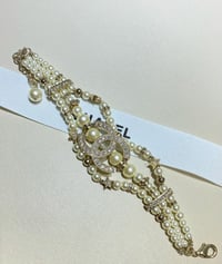 مجموعة اكسسوارت من شانيل (سوارة وقلادة - Image 5