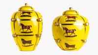 فازا اصفر خيول 22 - Image 2