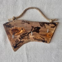 Olive Wood Live Edge Key Holder - Image 7