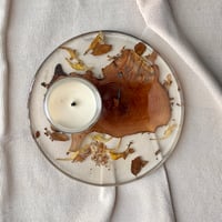 Clear Floral\Wood Soap Dish - Image 9