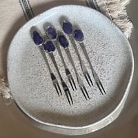 Silver cake fork set - Image 7