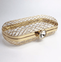 chic clutch - gold  - صورة 1